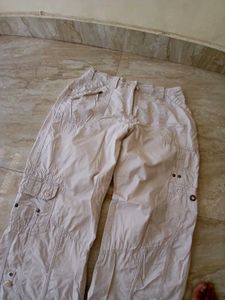 White streetwear Pants