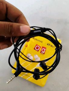 Robotek Earphone HF-801{Black}