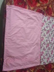BEAUTIFUL FLOWER PILLOW COVER SET 2 PIECE