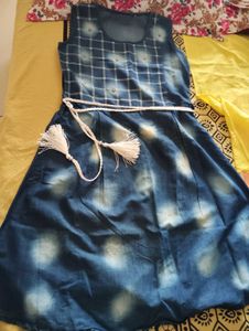 Brand new Denim dress (S)