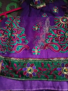 Embroidered Lehenga Choli Set