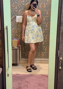 NWT Hollister Sofia Button Front Mini Dress