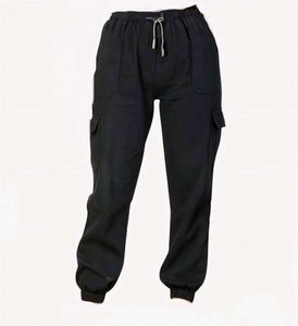 🍂Black Cargo Jogger-Style Pants🍂