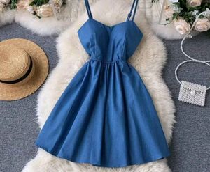 Denim Mini Dress