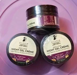 (Pack Of 3) Pilgrim Red Vine Night Gel Creme