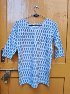 White Short Kurti