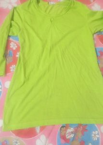 Green Cotton Top