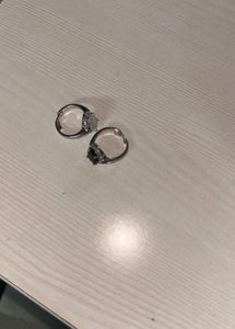 Vintage Anti-tarnish rings (Set Of 2)
