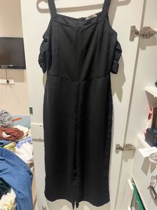 Black Cold Shoulder Dress
