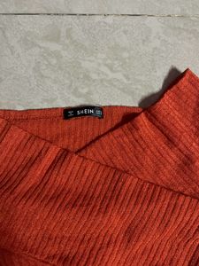 Orange Crop Top