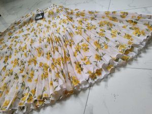 Floral Skirt For Womens