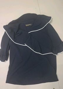 Navy Blue Top