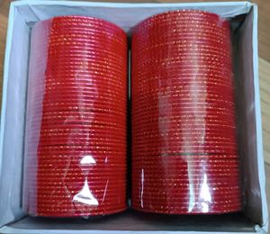 Red & Gold Bangle Set