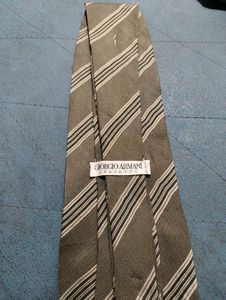Armani Imported Striped Tie