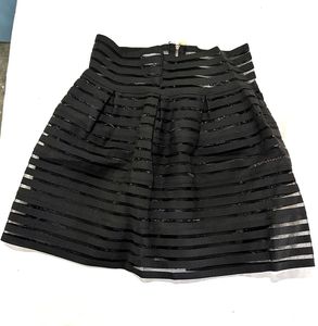 Striped Mini Skirt