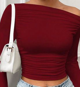 Pinterest Fitted Off Shoulder Top
