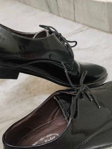 Horse Rider Black Formal Shoes