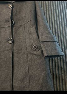 French Coat For Women Grey Colour