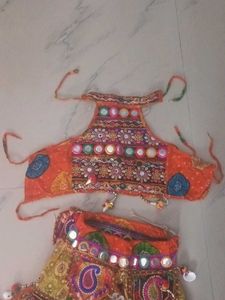 Orange Chaniya Chodi