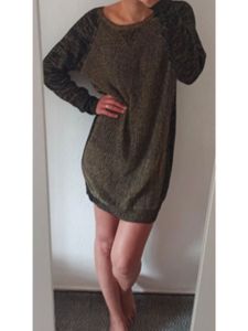 Rivers Black Long Sleeve Mini Dress