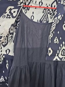 Navy Dress &amp; Jacket Set