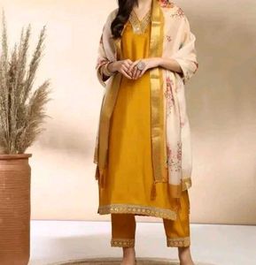 Suit With Dupatta