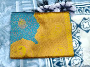 Elegant Silk Blend Saree