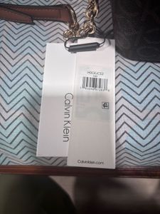 Calvin Klein Women Hailey Monogram Logo Crossbody
