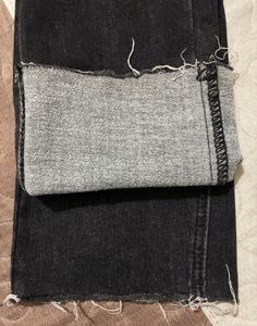 Black straight Leg Jeans