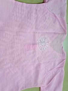 Lakhnavi Kurti Pink For Women..