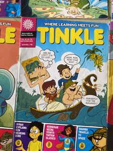 A Set Of 8 Tinkle Comics