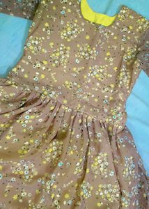 Frock Palazzo With Dupatta