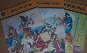 Set Of 3 Amar Chitra Katha Epics & Mythology