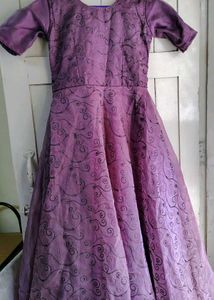 💜Lavender full flair gown🔥 princess gown