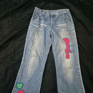 Y2K Style Jeans /denim /bootcut