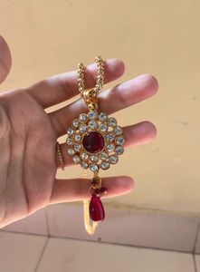 Ruby Colour Jewellery Set