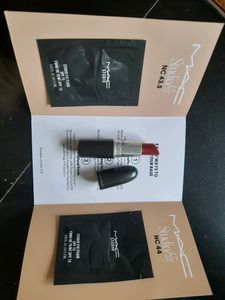 MAC Foundation And Lipstick Combo