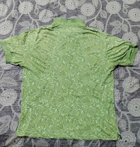 Fluorescent Green Polo T-shirt