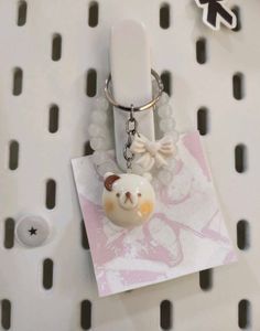 Cute Bear Charm with Bow 🐻🌸🎀