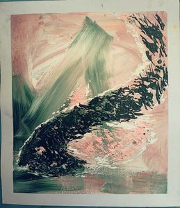 Combo Abstract Fish Paintings