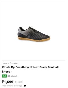 kipsta Sports Shoe - Turf Ready!