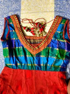 Heavy Flair Red anarkali (Steal Deal)