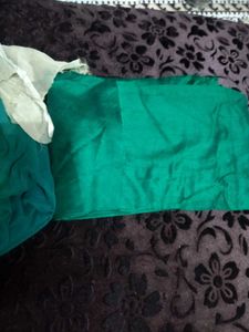 Green Embroidered Anarkali