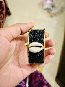 Shell Boho Brass Bracelet