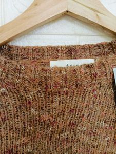 Brown Knit Sweater