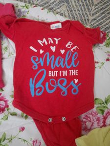 7 Onesies Combo 0 To 3 Months