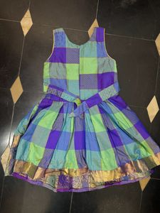 Girs Banarasi Frock