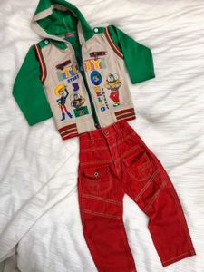 Disney Toy Story Varsity Bomber Jacket+Tshirt Pant