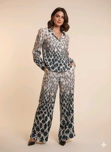 Printed Co-ord Set Elegant Office, party wear