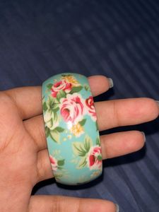 Floral Sea Green Bracelet